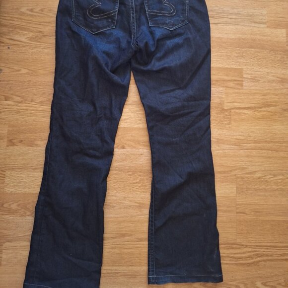 Y2K era Silver low rise jeans - Picture 5 of 9